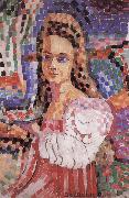 Delaunay, Robert Waitress oil painting artist